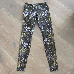 lululemon athletica Multicolor Patterned Leggings
